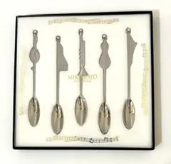 ◼︎新品未開封◼︎【MIKIMOTO】楽器デザインカトラリー　スプーン＆フォーク ◼︎新品未開封◼︎【MIKIMOTO】楽器デザインカトラリー