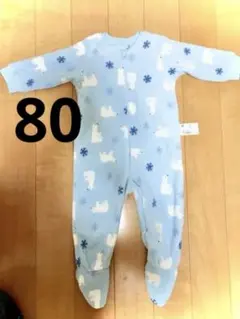 ユニクロ ロンパース カバーオール