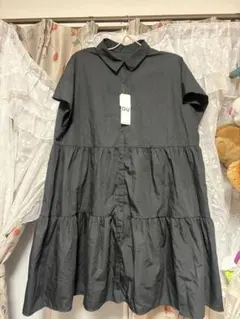 大きいサイズ＊XL フリルワンピースのサムネイル