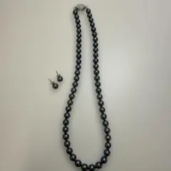 パールネックレスsilver＆イヤリングK14WG セット☺︎