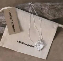 シルバーロングネックレス