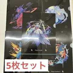 ポケモンクリアファイルメガシンカセット