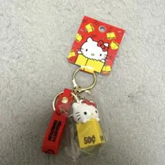 ハローキティ展 立体ラバー マスコット キーホルダー