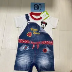 お値下げ　ミニーロンパース