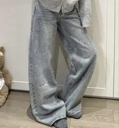 デニム ストーン SHEIN 514996578