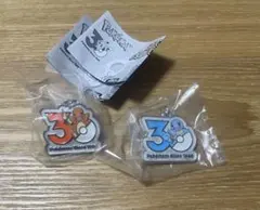 ポケモン 30周年記念 メタルチャーム 2個セット