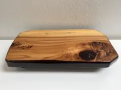 木製花台、天然木、花瓶台、飾り台、フラワースタンド、盆栽台、四点足付き