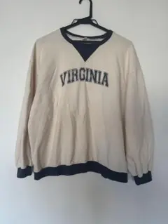 VIRGINIA Vネック スウェット トレーナーカレッジ