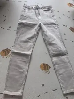 ZARA ホワイト スキニーデニム 38