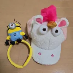 USJ ユニバーサルスタジオ カチューシャ ミニオン ユニコーンキャップ