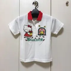 サンリオ キティちゃん キッズ 110cm Tシャツ ポロシャツ 半袖 女の子のサムネイル