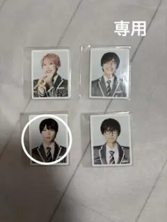 パンダドラゴン　証明写真風ステッカー