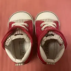 DOUBLE.B レッド スニーカー