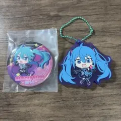 C*︎様 初音ミク マジカルミライ2014 缶バッジ＆ラバスト