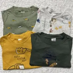 男の子用　ロンパース4枚セット