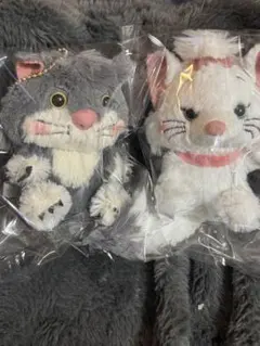 Aimeryプチ しっぽぶらん　マスコット　ルシファー＆マリー　ぬいぐるみ