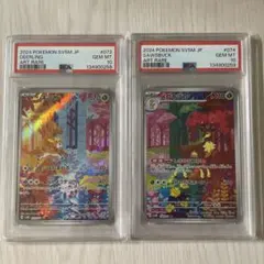 シキジカ　メブキジカ　AR PSA10 連番