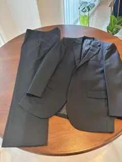 冠婚葬祭用スーツ（ジャケット＆パンツ）　洋服の青山　ウエストアジャスター付き