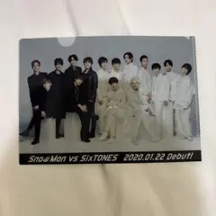 Snow Man vs SixTONES クリアファイル