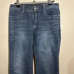 最終お値下げ❗️アルファキュービック　刺繍入りクロップドパンツ