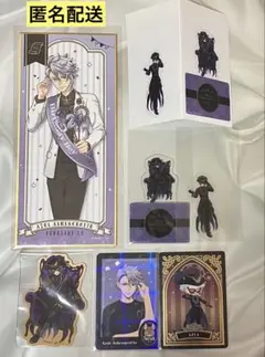 ツイステ アズール ツイステ展 フェス 缶バッジ カード