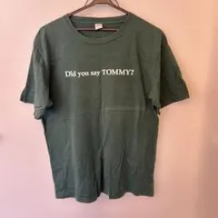 TOMMY メンズTシャツ XL 濃緑系色のサムネイル