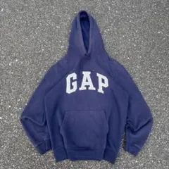 90s00s old gap パーカー y2k シティーボーイ 短丈 フェード