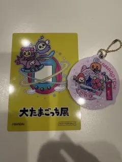 大たまごっち展アクリルスライドミラーコレクション デザインD 入場特典カード