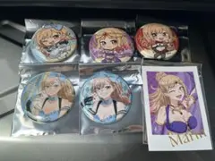 その着せ替え人形は恋をする 缶バッジ 5種 特典 カード