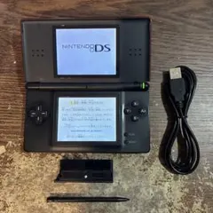 ☆充電器付き☆ニンテンドーDS Lite クリムゾンブラック