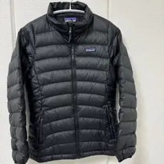 patagonia ダウンジャケット 黒 KIDS L