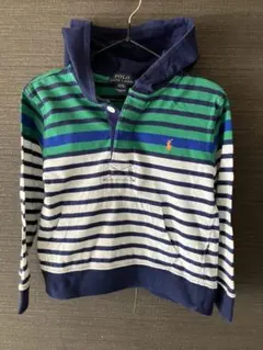 ポロラルフローレン フード付き長袖カットソー　110cm