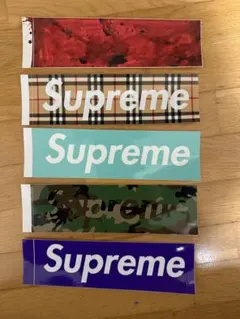 54枚セット稀少supremeシュプリーム ステッカー ティファニー バーバリー 2025年最新】supreme tiffany ステッカーの人気アイテム - メルカリ