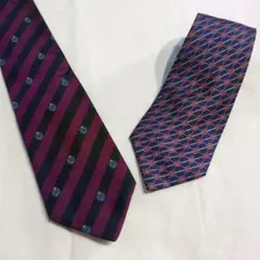 エルメス ダンヒル　ネクタイ 2点セット