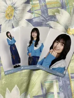 五百城茉央 乃木坂46 生写真 久保史緒里卒業コンサート 襟付きコーデ コンプ