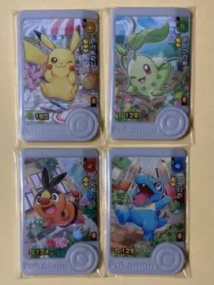 ポケモンフレンダ ベストタッグ3弾 パラレルアートピック 4種 コンプリート