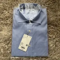 ユニクロ　スーパーノンアイロンスリムフィットシャツ　長袖