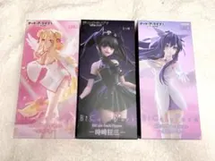 デートアライブ/夜刀神十香/時崎狂三/星宮六喰　フィギュア3種セット
