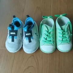 NIKE CONVERSE キッズスニーカー 2足セットのサムネイル
