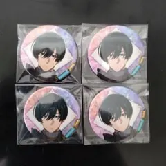 ブルーロック　糸師凛　缶バッジ　4個セット