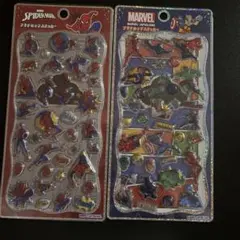 【正規品】スパイダーマン MARVEL プチドロップステッカー