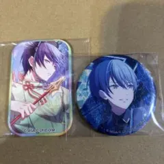 プロセカグリッター缶バッジ青柳冬弥