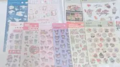 ダイソー サンリオ ぷくっと シール