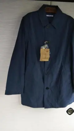 relume ネイビー ボタン付き トレンチコート　新品　未使用　タグ付き