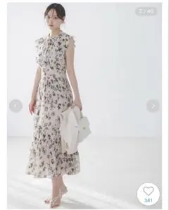 【SNIDEL】Sustainableフリルワンピース