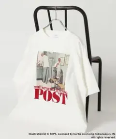 【THE SATURDAY EVENING POST】コラボ/プリントTシャツ