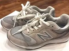 New Balance グレー スニーカー　22.5
