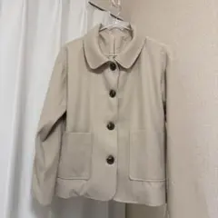 Heather ヘザー　ショートステンカラーコート　ベージュのサムネイル