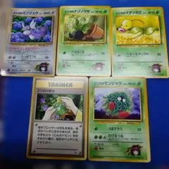 ポケモンカード エリカのジムリーダー 5枚セットのサムネイル