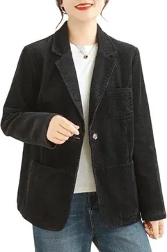 ジャケット レディース 秋 テーラードジャケット 2XL